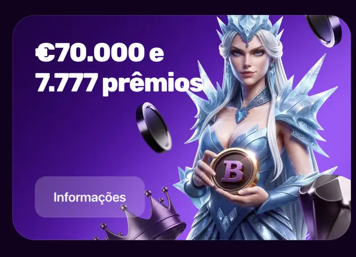Banner do torneio da MaxWin com 70.000 euros e 7.777 prêmios